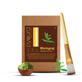 Bhringraj Powder <h4>100% Pure | Hygienically dried | For healthy scalp & strong hair <h4><h6>Made from hygienically dried hand-picked, cleaned bhringraj plant that while preserving their hair caring activies without sun drying or adding chemicals. <h6>