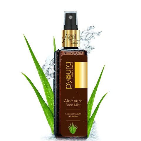 Aloe vera Face Mist Toner<h4> Soothes skin irritation and hydrates dry skin <h4> <h6> Alcohol Free, 100% natural, easy-to-use mist spray Aloe vera toner<h6>