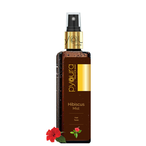 Hibiscus Mist <h4>Non-sticky Wholesome Hair Care<h4> <h6>No alcohol or preservatives added.<h6>