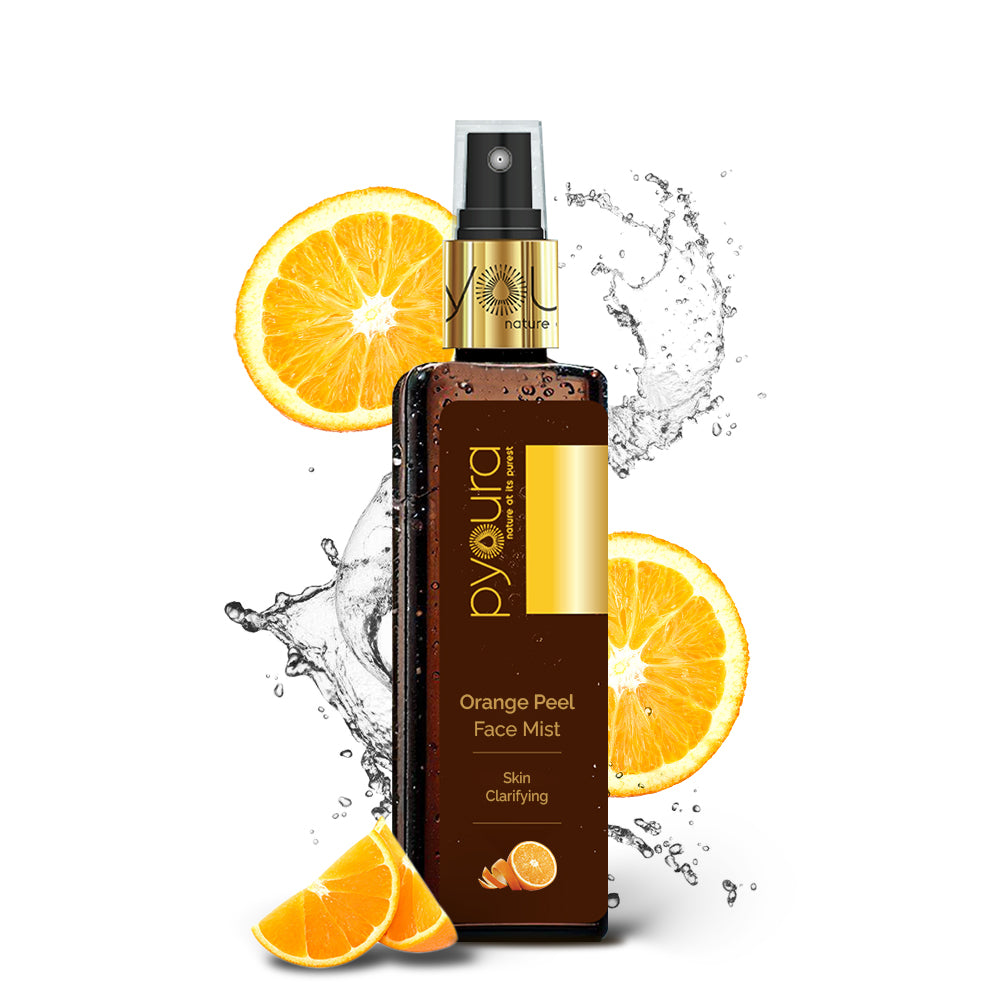 Orange Peel Face Mist <h4> Skin Clarifying <h4> <h6> Alcohol Free, 100% natural, easy-to-use mist spray Orange Peel toner<h6>