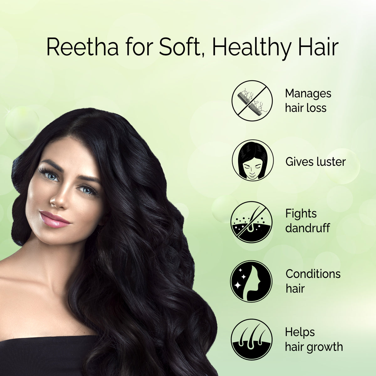 Reetha Hair Powder