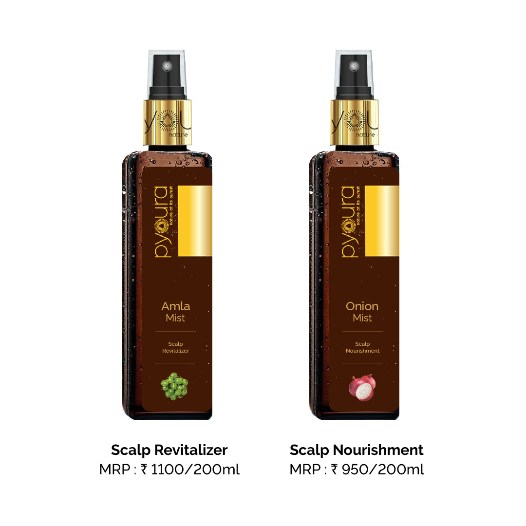 Non Sticky 100% Natural Scalp Nourishing Mists <h4>Relieve Itchy Scalp and Dandruff.  No Alcohol or Preservatives Added <h4> <h6> Pack of 200 ml each<h6>