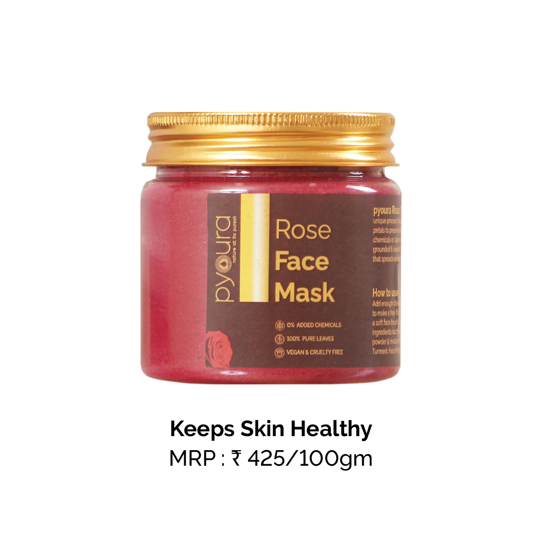 100% Natural Chemical Free Face Masks, The anti-bacterial power for clear skin Hygienically dried