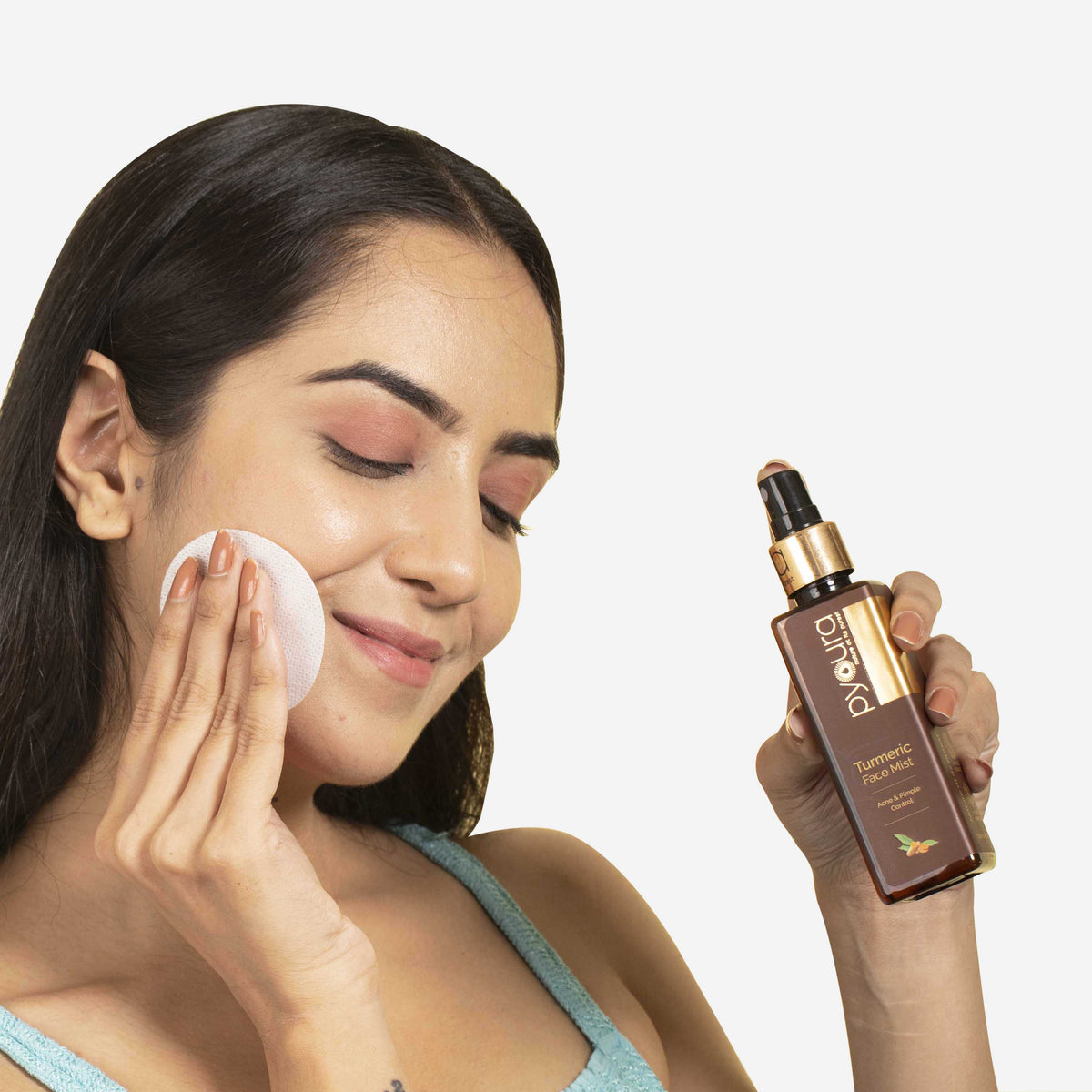 Natural Turmeric Toner For Acne Pimples pH Balance Clear Skin