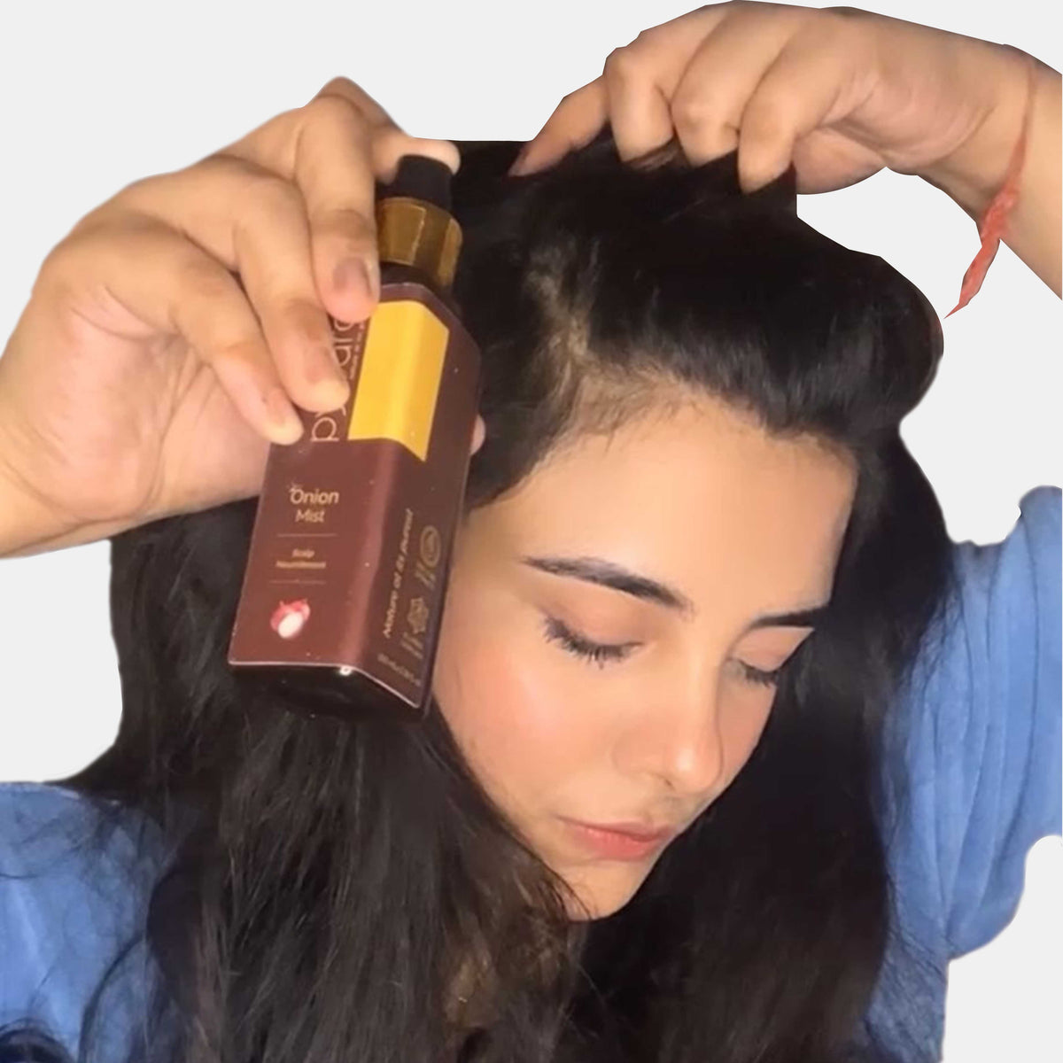 Onion Mist <h4> Manage hair fall. Nourish scalp<h4> <h6>No alcohol or preservatives. No lasting odor<h6>